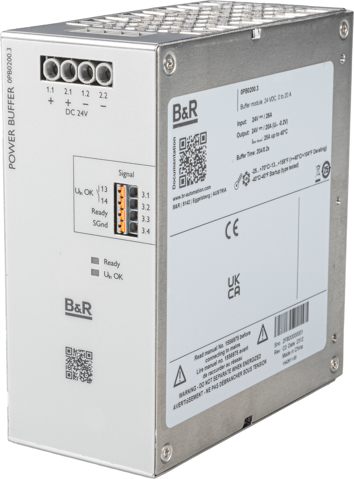 Buffer module B&R Industrial Automation