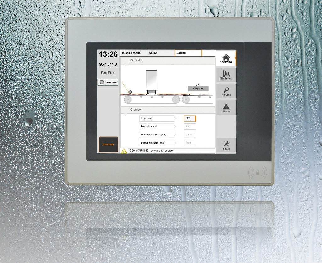Panel PC - Hygienic stainless steel design | B&R Industrial Automation